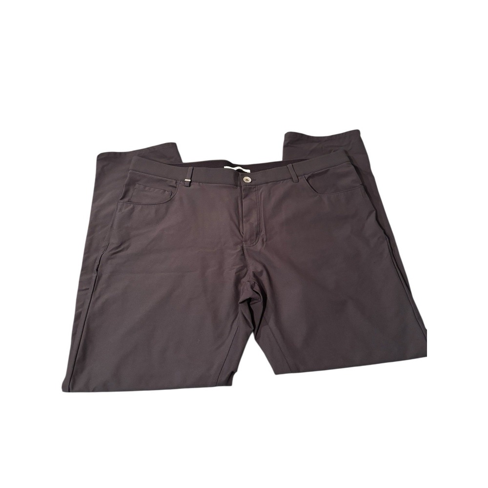 Calvin Klein Infinite Flex Waist Stretch Men's W38 X L30‎ Slim-fit Pants Black